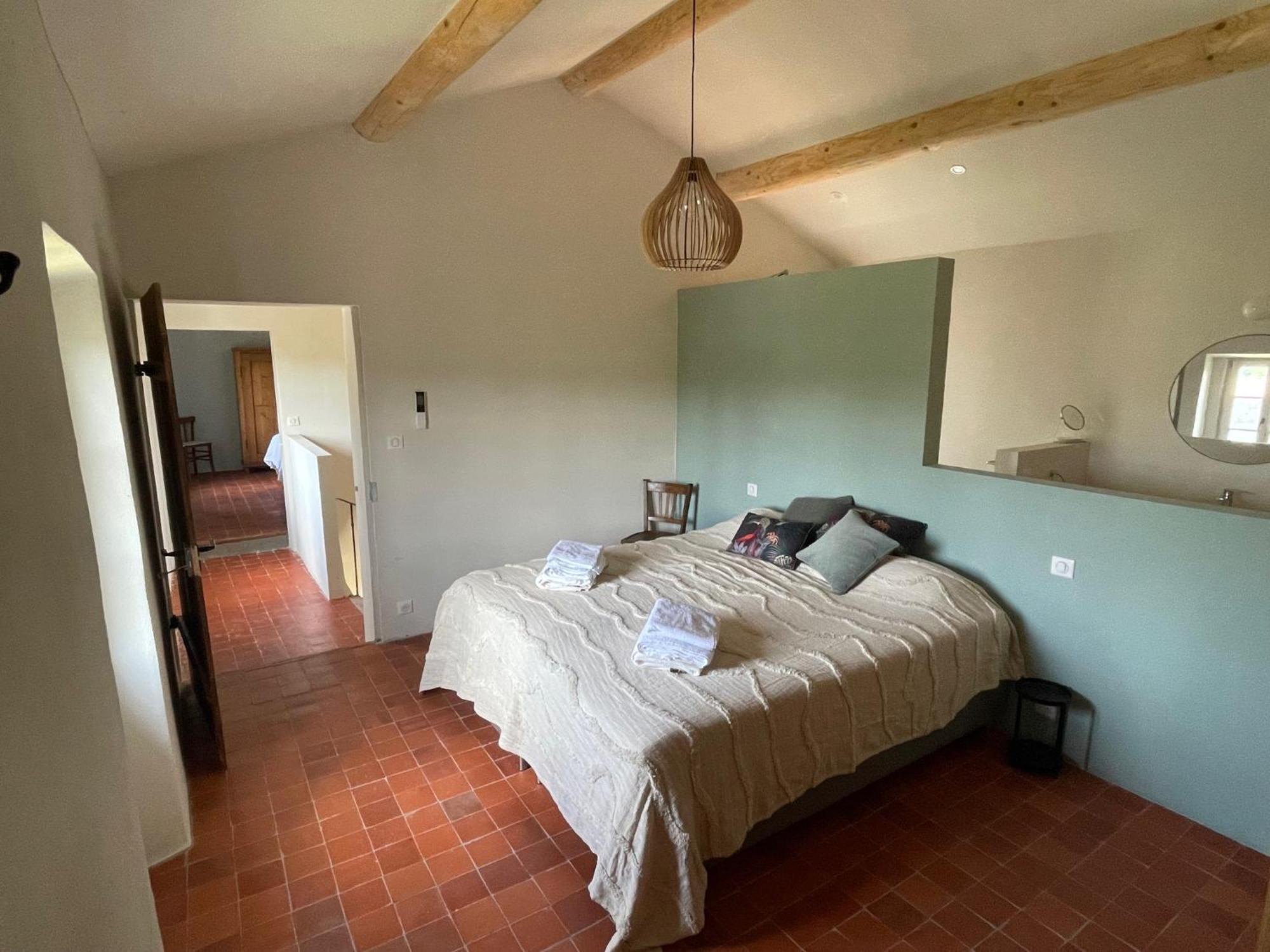 Provenzalisches Landhaus Les Martinets Am Fusse Des Mont Ventoux Villes-sur-Auzon Exteriér fotografie