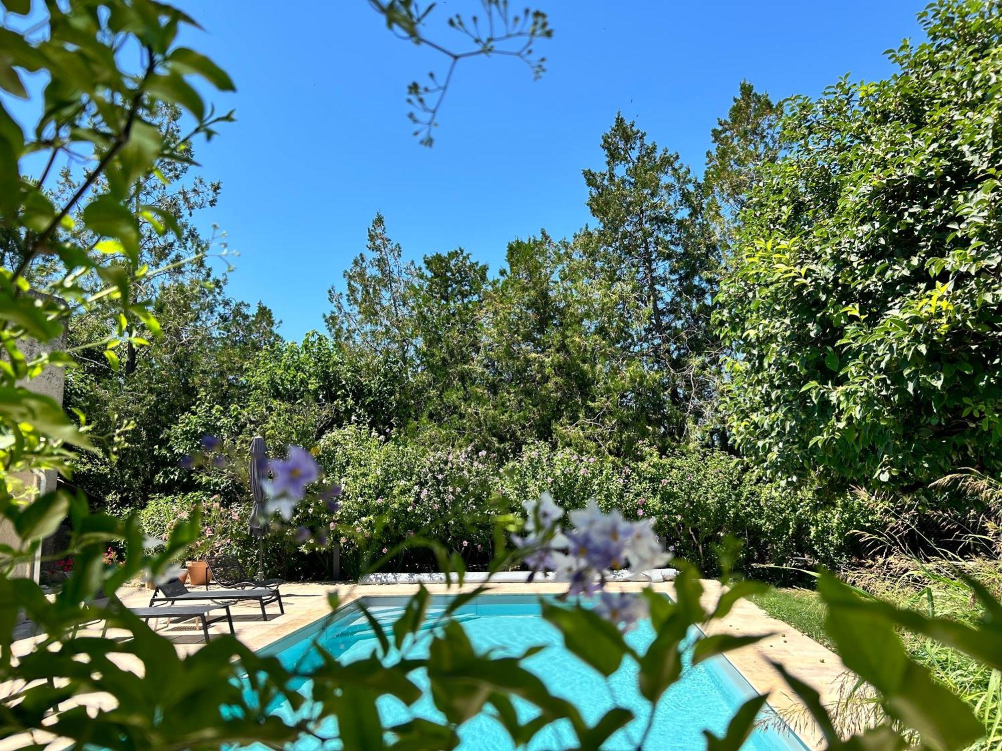 Provenzalisches Landhaus Les Martinets Am Fusse Des Mont Ventoux Villes-sur-Auzon Exteriér fotografie