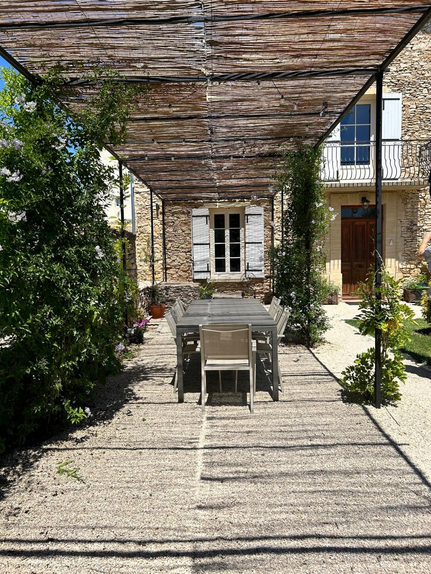 Provenzalisches Landhaus Les Martinets Am Fusse Des Mont Ventoux Villes-sur-Auzon Exteriér fotografie